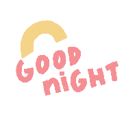 lisiviet_illustration night good night goodnight nacht Sticker