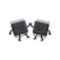 Happy Friends Sticker by Wuerth Elektronik Group