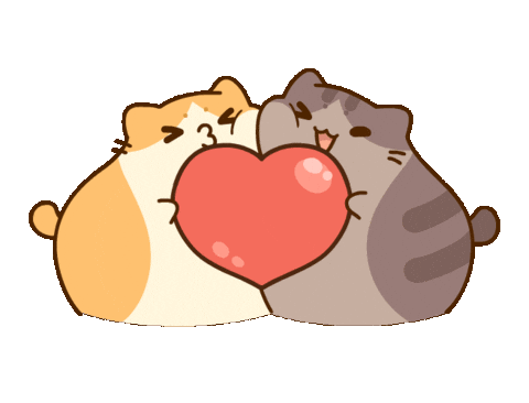 Cats Sticker by Bichi Mao