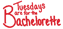 Amnies16 abc tuesday bachelor bachelorette Sticker