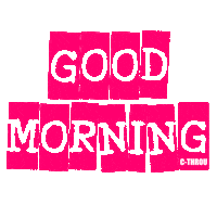 good morning Sticker by CTHROU