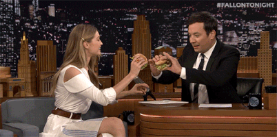 burger GIF by The Tonight Show Starring Jimmy Fallon