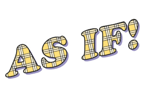 As If 90S Sticker by The GelBottle Inc