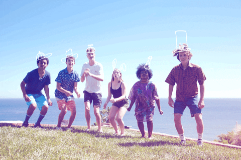 summerbreak giphyupload beach jump squad GIF