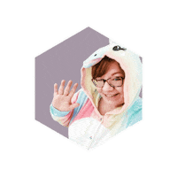 KimiKinsey glasses unicorn hexagon kimi Sticker