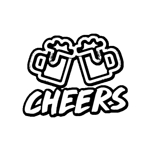 vegansofrosenheim giphygifmaker beer cheers vegan Sticker
