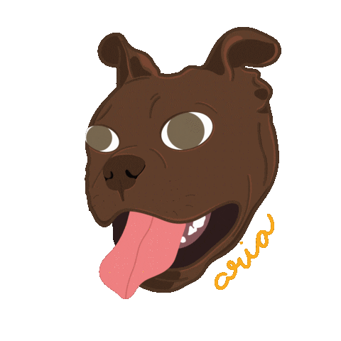Dog Bruno Sticker