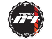c4lifestyle team brand logo car club teamc4 Sticker