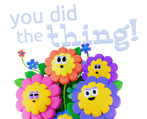 Congrats You Did The Thing Sticker