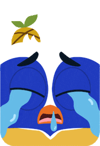 Sad Emoji Sticker by TheBeachbudsOfficial