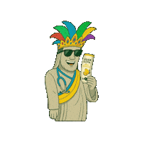 White Party Carnaval Sticker by dani samudio