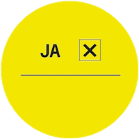 Basel Sticker by Stimmrecht für Basel's Einwohner:innen