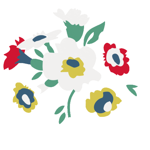 blutsgeschwister giphyupload summer flowers spring Sticker