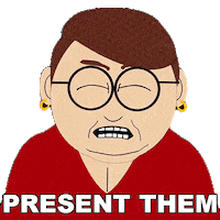 Show Them Let Me See Sticker by South Park