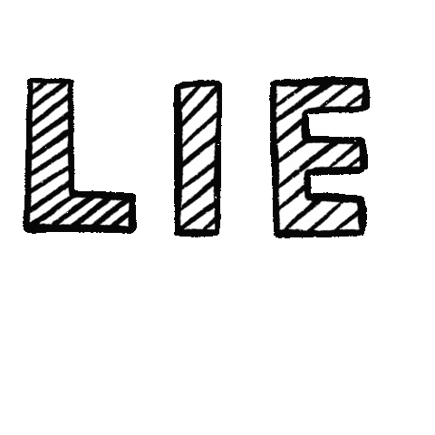 Lie To Me Sticker