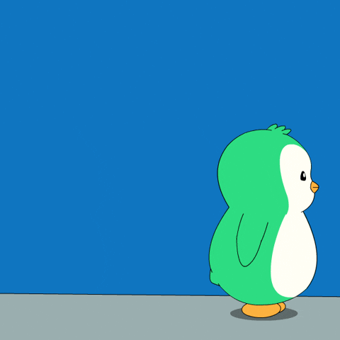 Penguin Flipping GIF by Abster