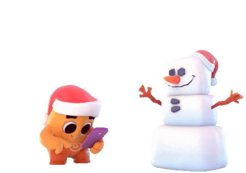 Happy Merry Christmas Sticker by Dice Dreams