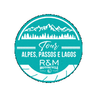 Adventure Freedom Sticker by R&M Motorcycle | World Tours