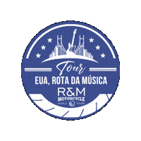 Adventure Freedom Sticker by R&M Motorcycle | World Tours