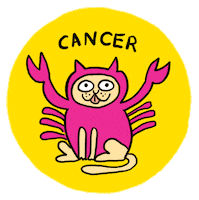 Cats Cancer Sticker by BadgeBomb