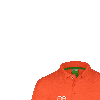 Grupo_Espejo polo naranja uniforme grupo espejo Sticker