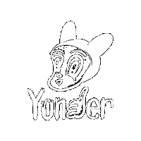YonderBrewing thumbs up craft beer sour beer yonder Sticker