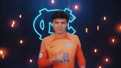 Quiet Down University Of North Carolina GIF by UNC Tar Heels