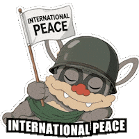 Landing War Sticker