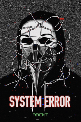 ABCNT glitch confused shock error GIF