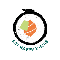 eathappy sushi eathappy sushi love sushilove Sticker