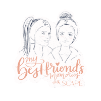 Bff Spa Sticker by Scapemx