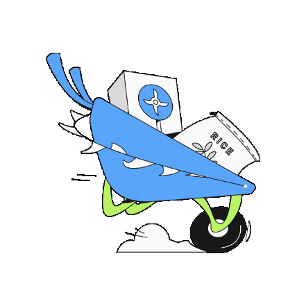 Shopping Delivery Sticker by Skyro