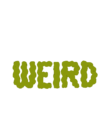 Weirdo Sticker