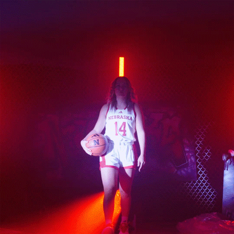 Basketball Nebraska GIF by Huskers
