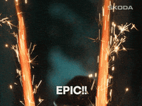Fire Wow GIF by Škoda Global