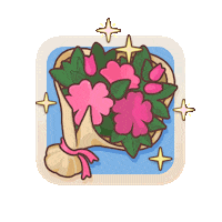 Flowers Congratulations Sticker
