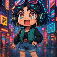 Neon Wow GIF by Persona