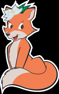 OLOLChildrens cartoon flower fox childrens hospital GIF