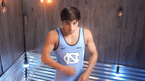 University Of North Carolina Wrestling GIF by UNC Tar Heels