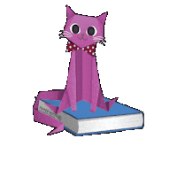 paperkittens child books paper kittens paperkittens paidika vivlia Sticker