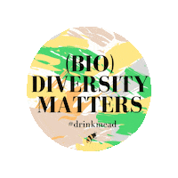 meaderyjere diversity bees biodiversity mead Sticker