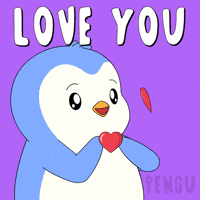 Happy I Love You GIF by Pudgy Penguins