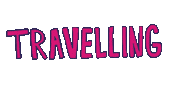 Vacation Traveling Sticker by yessiow