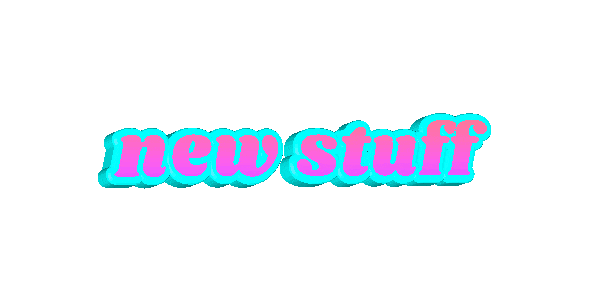 Neu New Stuff Sticker by Stino Optik