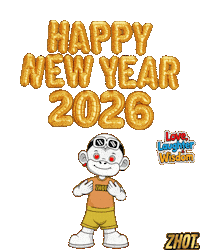 Happy New Year Love Sticker by Zhot