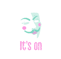 Anonymous Sticker by Déborah [Debynski.com]