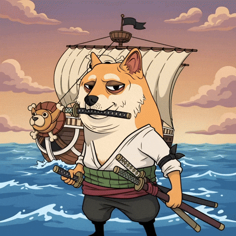 One Piece Ocean GIF by Doge Pound