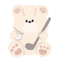 Golf Sticker