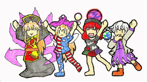 Dance Clownpiece GIF