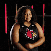 Track Field Go Cards GIF by Louisville Cardinals
